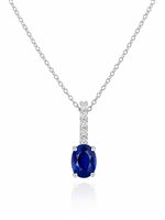 Necklace Ultima Edizione Woman in Silver CAO4711-BLU